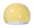 8" Dia. Harvest Gold Eyeball Shade, Steel