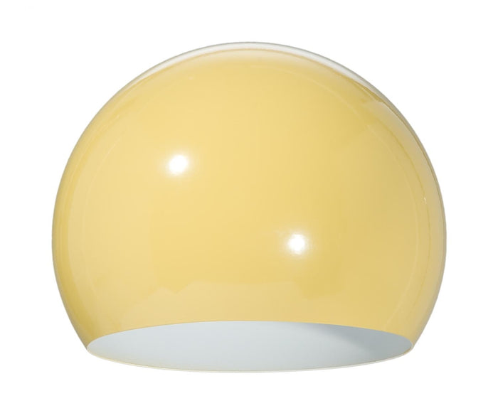 8" Dia. Harvest Gold Eyeball Shade, Steel