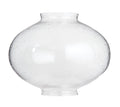 9-3/4" Dia. Clear Seeded Glass Onion Shade, 4" Fitter Both Ends