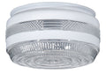 9-7/8" Fitter Disk Shaped Porch and Utility Glass Shade