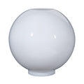 9 inch USA-made Satin Opal Ball Shade, 4 inch fitter
