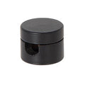 9/16 Inch Tall Satin Black Finish SVT Wire Gripper Swag Ceiling Strain Relief
