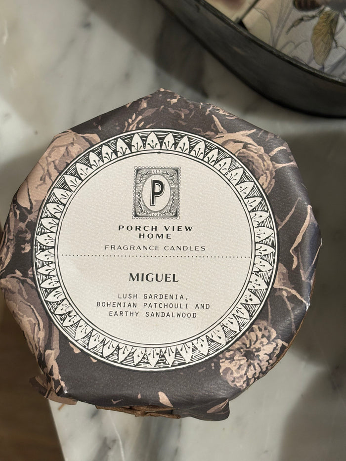 Miguel scented candle