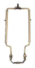 Adjustable Lamp Harp, Antique Brass Finish, Heavy Duty