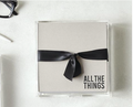 All The Things, loose note pad in acrylic holder