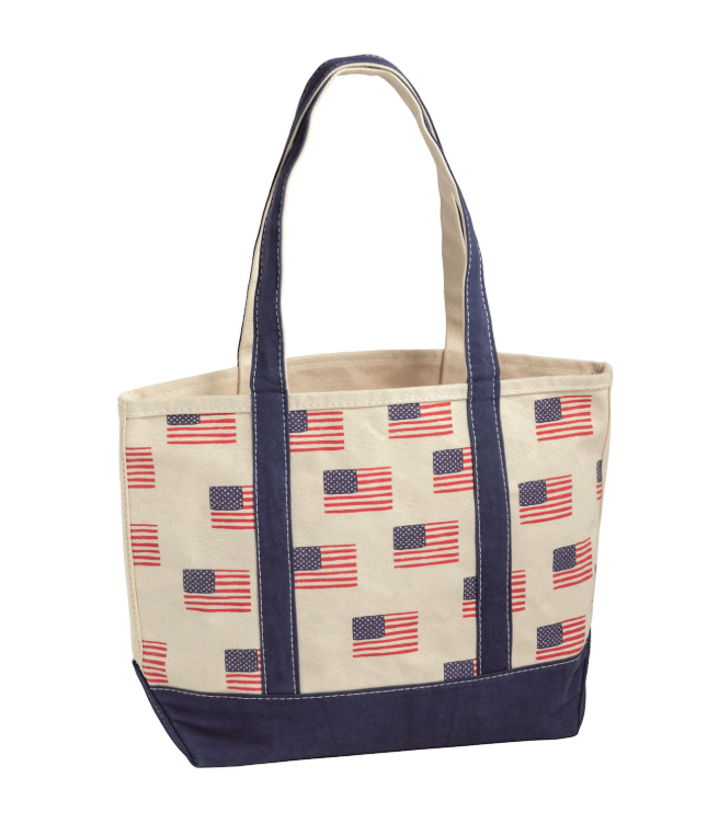 Americana Canvas Tote
