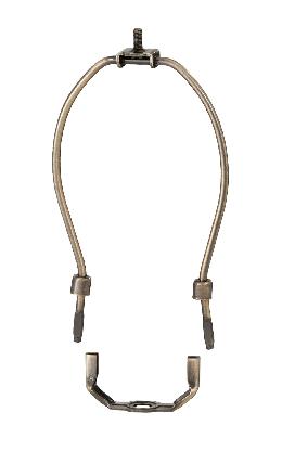 Antique Brass or Antique Bronze Finish Table Lamp Wiring Kit with PUSH-THRU Socket