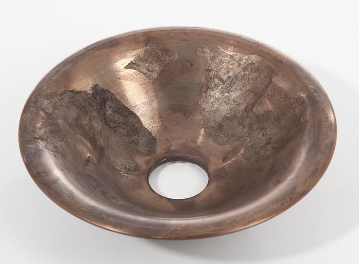 Antique Bronze Finish Cast Brass Screw Collar Canopy (11853B)