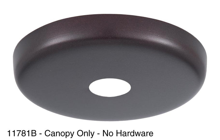Antique Bronze Finish Plain Rounded Ceiling Canopy Or Canopy Kit