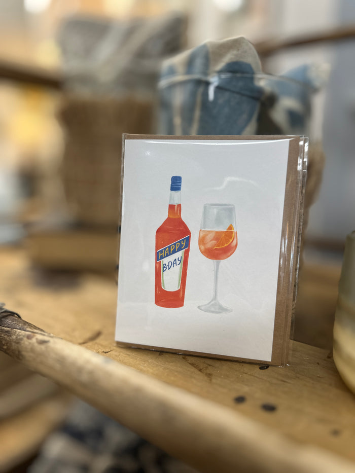 Aperol Spritz, BIRTHDAY CARD