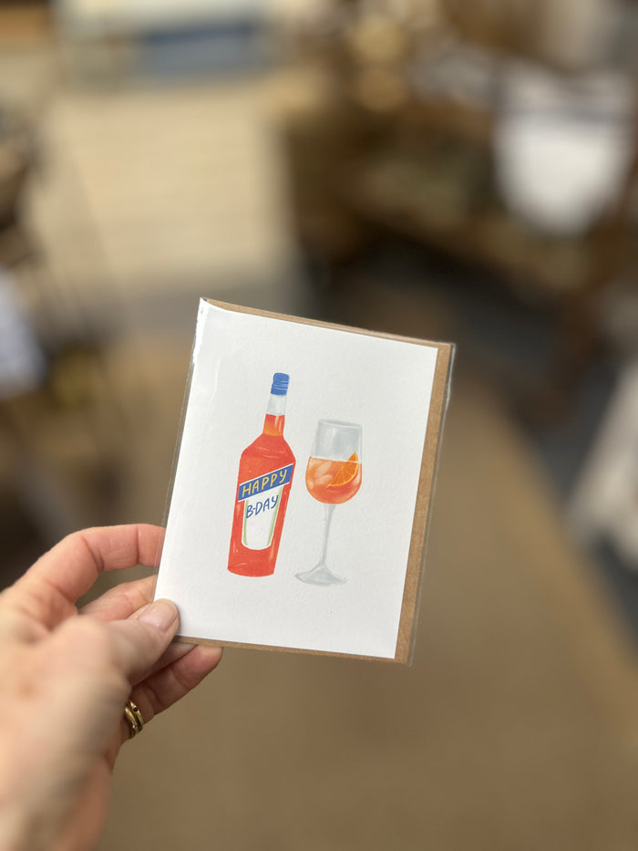 Aperol Spritz, BIRTHDAY CARD