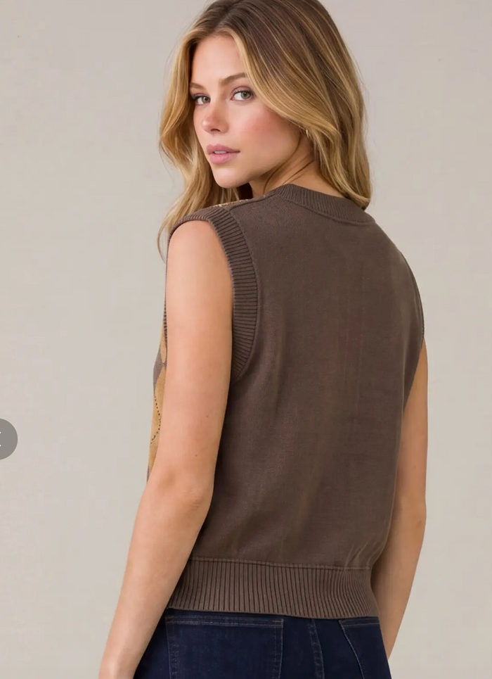 Argyle Sweater Vest