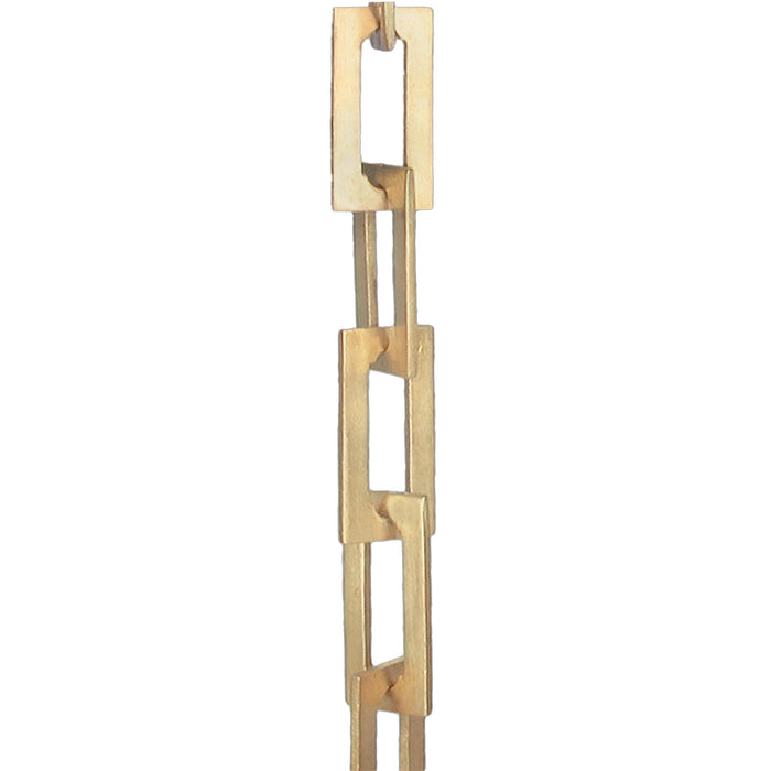 Arts & Crafts Style Chain, Hand Made - Solid Brass (12987)