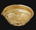 Beautiful Solid Brass Embossed Font Cup