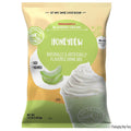Packaging of Dragonfly Blended Creme Honeydew drink mix with a green and beige design.