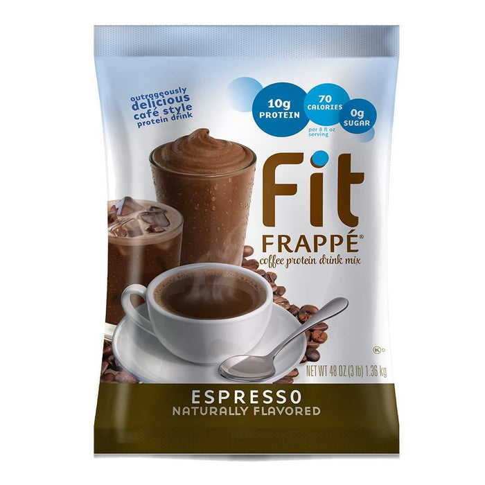 Big Train fit frappe espresso bag displayed on a white background