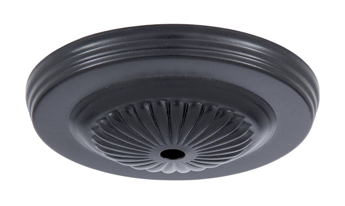 Black 5 1/4 Inch Stamped Embossed Canopy