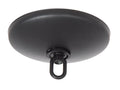 Black Finish, Modern Ceiling Canopy & Canopy Kit