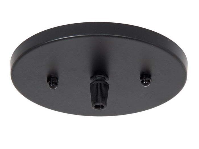 Black Modern Shallow Canopy Kit