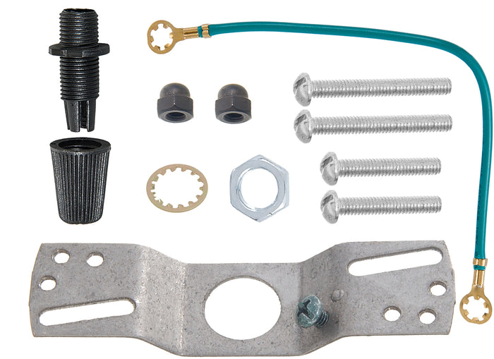 Black Modern Shallow Canopy Kit