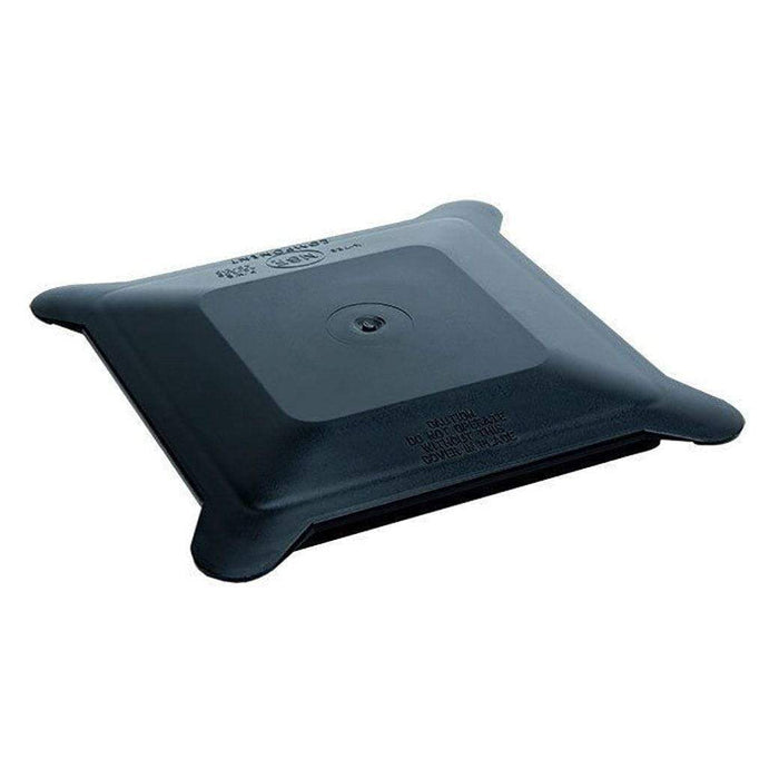 Black Blendtec Hard Lid for Commercial Jars displayed on a white background