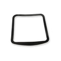 Square black frame on a white background