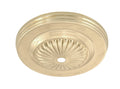 Brass 5 1/4 Inch Stamped Embossed Canopy
