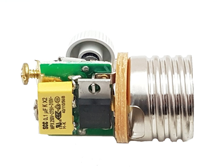 Brite Gilt Finish Full Range Dimmer Socket