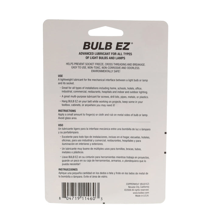 Bulb and Socket Lube, Non-Toxic, Odorless, Non-Corrosive (99048)