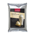 Front view of Cappuccine Blended Creme Frappe Coconut Cream displayed on a white background