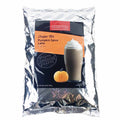 Front view of Pumpkin spice latte Cappuccine Blended Creme Frappe displayed on a white background