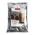Front side of spiced chai latte Cappuccine packaging displayed on a white background