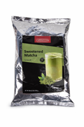Caffuccino Sweetened Matcha package on a white background