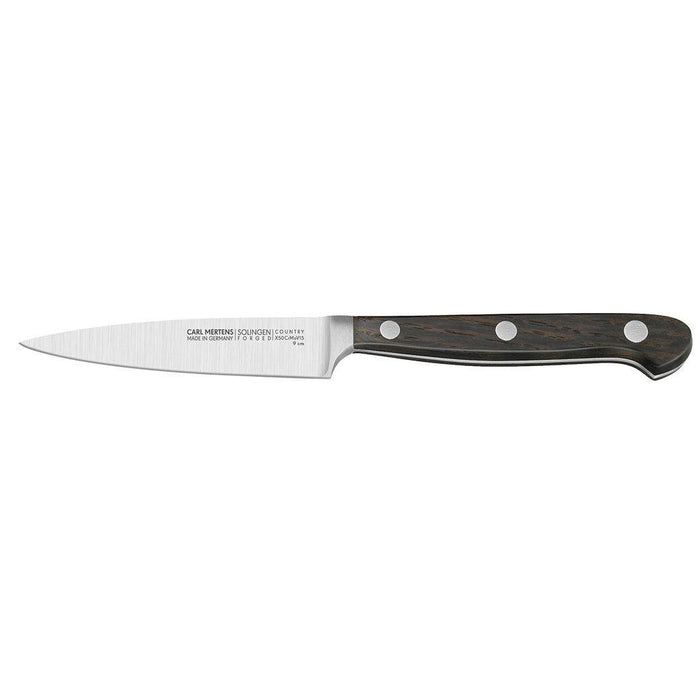 Carl Mertens Country Larding Knife displayed horizontally on a white background
