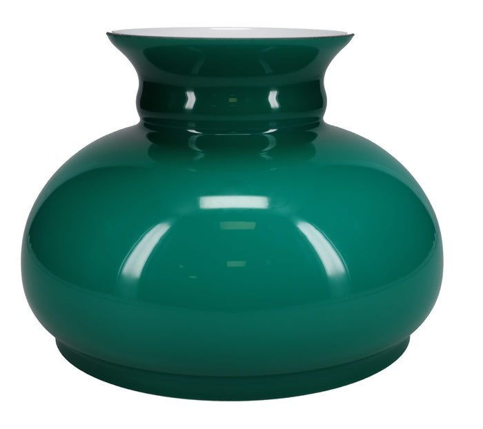 Cased Green Glass Shade, 7 inch fitter (00637)