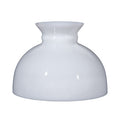 Cased White Glass Student Shade, Plain Top, 10 inch fitter (06060C)