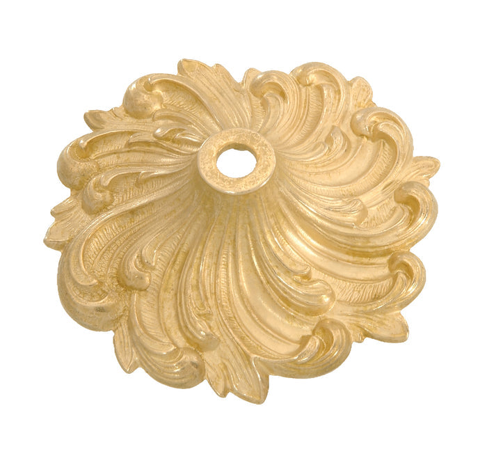 Cast Brass Bobesche, 4 1/2" dia.