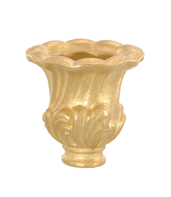 Cast Brass Candle Cup, 1 5/8" ht.