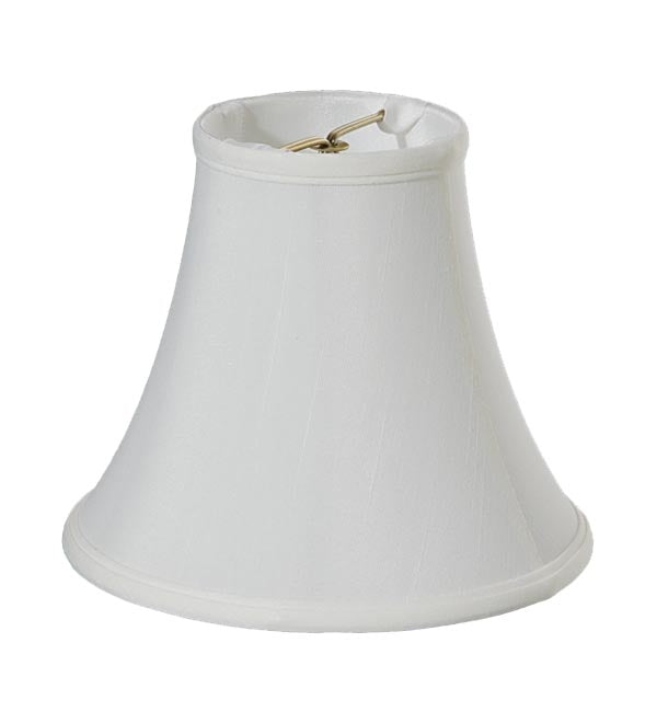 Chandelier Bell Style Softback Shades - Tissue Shantung Material, Choice of 4 Colors and 4 Sizes