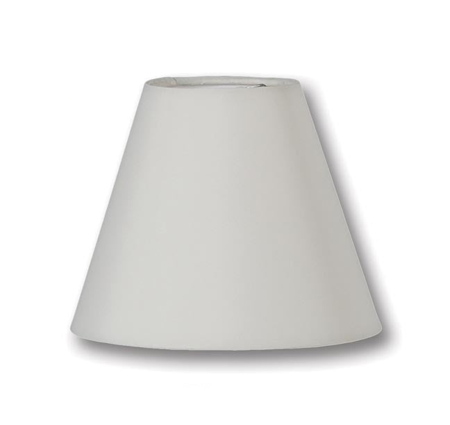 Chandelier Empire Hardback Shades, Pewter Microfiber Chiffon