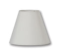 Chandelier Empire Hardback Shades, Pewter Microfiber Chiffon