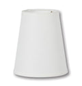 Chandelier Shade, Tapered Deep Empire, 4(T) x 6(B) x 7(H), Off White Linen