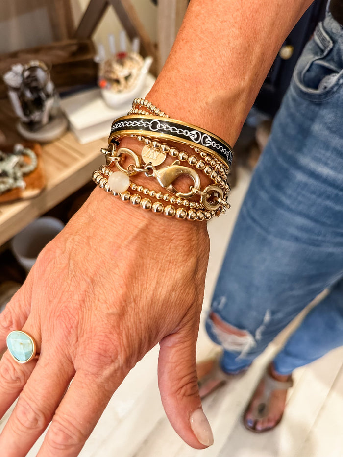 Chunky Link Chain Bracelet -Jane Win