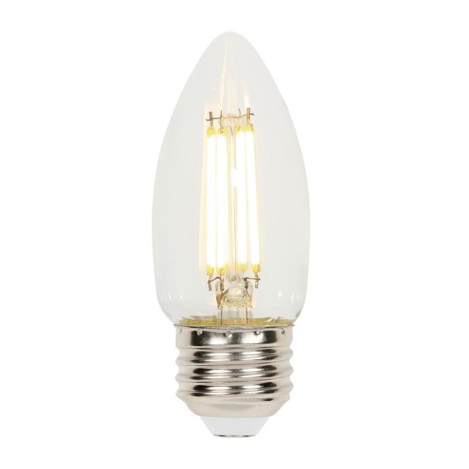 Clear 60W Equivalent E26 LED Dimmable B13 Bulb (47325)