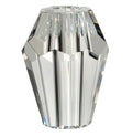 Clear Crystal Faceted Break, 2 3/8" (60mm), 1 7/8" (47mm)