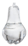 Clear Crystal Pear Chandelier Trimming, your choice of 40mm, 50mm, or 70mm tall