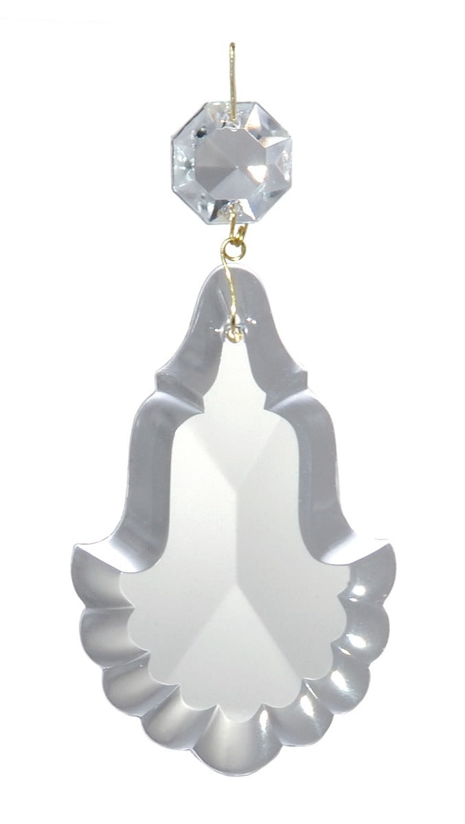 Clear French Pendalogue, your choice of 3" or 4"