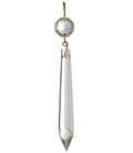 Clear French U-Drop Prism, available in sizes 3", 3-1/2", 4", or 5"