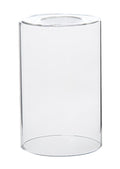 Clear Glass, Cylinder Shape Pendant Lamp Shade, 5 1/2-inch Tall with 1-5/8-Inch Fitter Opening