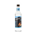 Davinci almond sugar free syrup bottle displayed on a white background